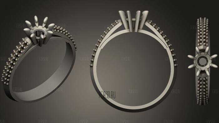 Rings Enagagement stl model for CNC